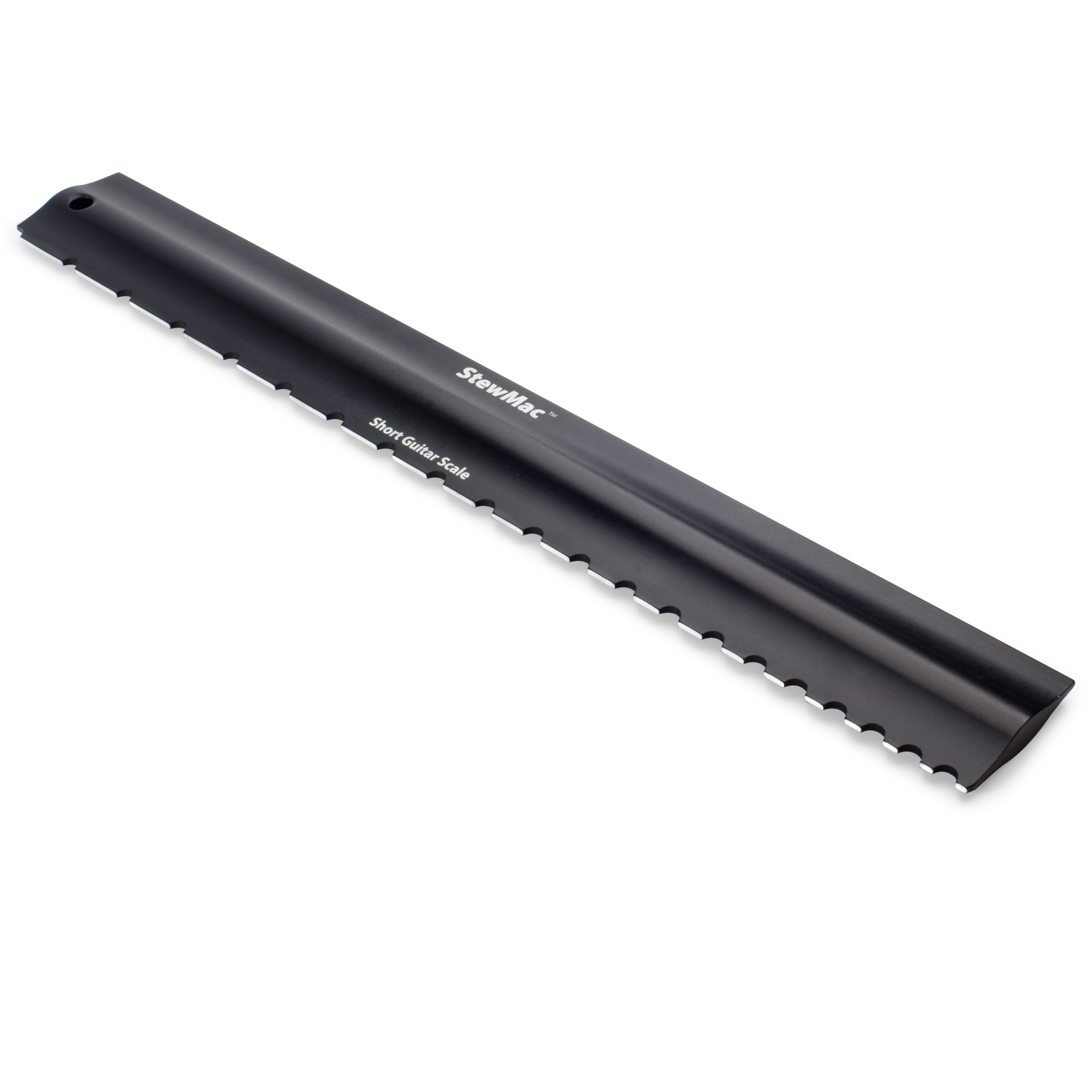 2-en-1 Precision + Straightedge cranté, 2-en-1 Precision + Straightedge cranté, Notched pour guitare à petite échelle